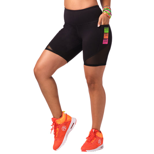 Zumba Happy Biker Shorts