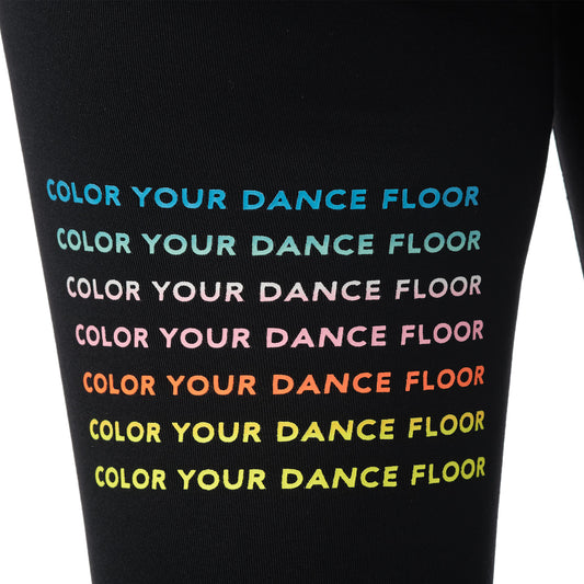 Dance In Color High Waisted Crop Leggings
