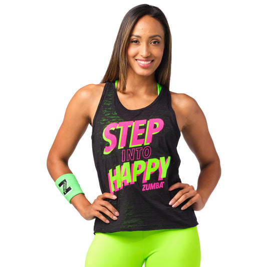 Step Into Happy Tank