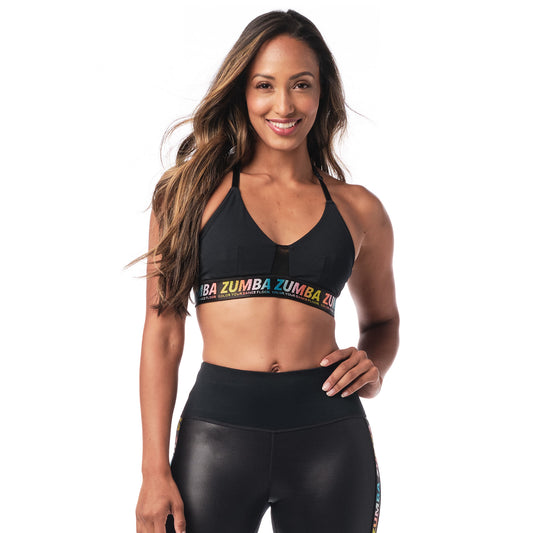 Zumba Dance In Color Bra