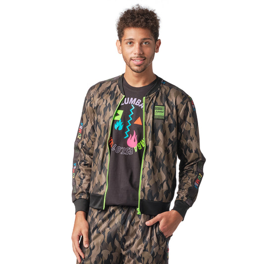 Zumba Camo Track Jacket