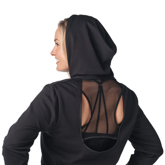 Zumba Cut-Out Back Hoodie