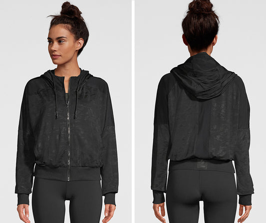 Sheer Zip-Up Jacket