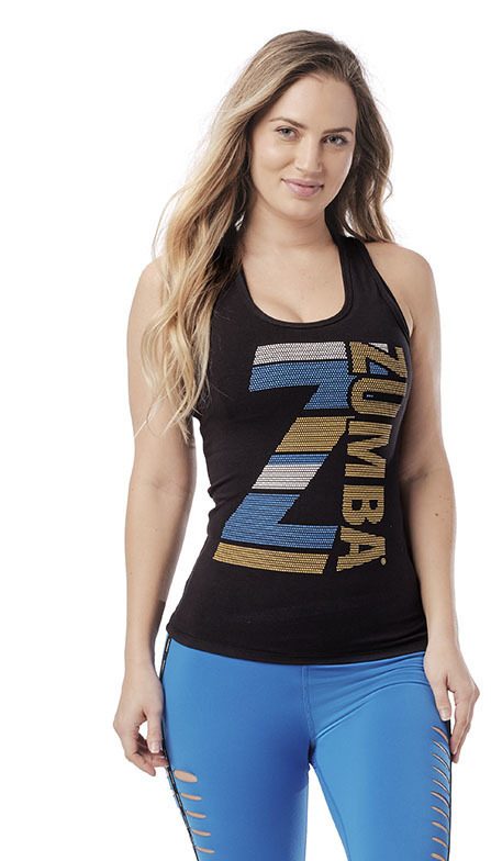 Zumba Dance Floor Racerback