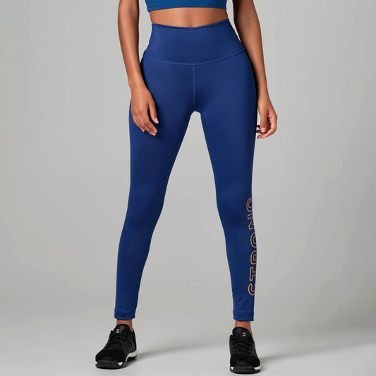Strong ID High Waistband Ankle Leggings
