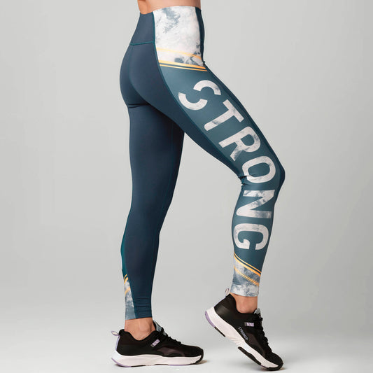 Strong Way Of Life High Waisted Ankle Leggings