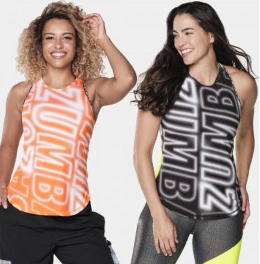 Zumba Energy High Neck Tank