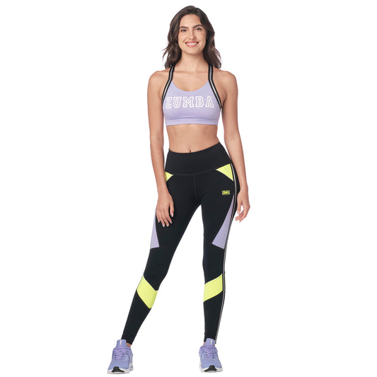 Zumba Dance Co. High Waisted Ankle Leggings