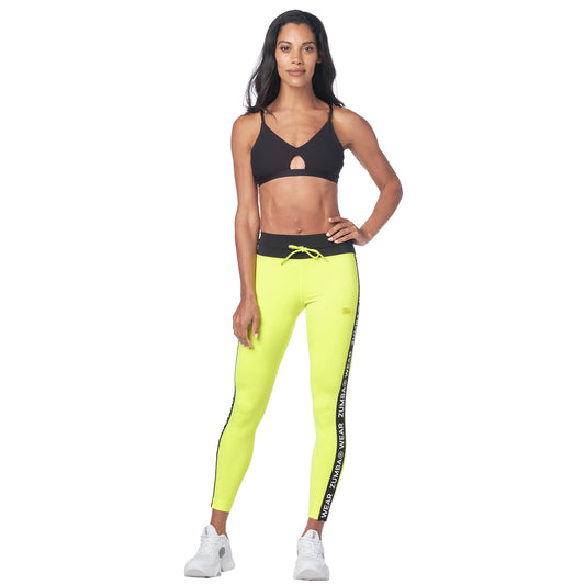 ZW Drawcord Waistband Ankle Leggings