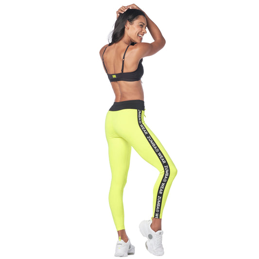 ZW Drawcord Waistband Ankle Leggings