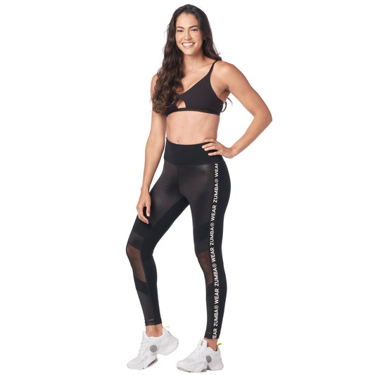 ZW High Waisted Panel Ankle Leggings