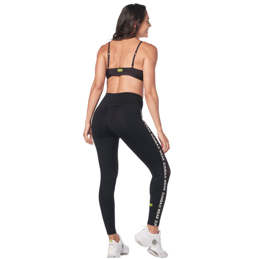 ZW High Waisted Panel Ankle Leggings