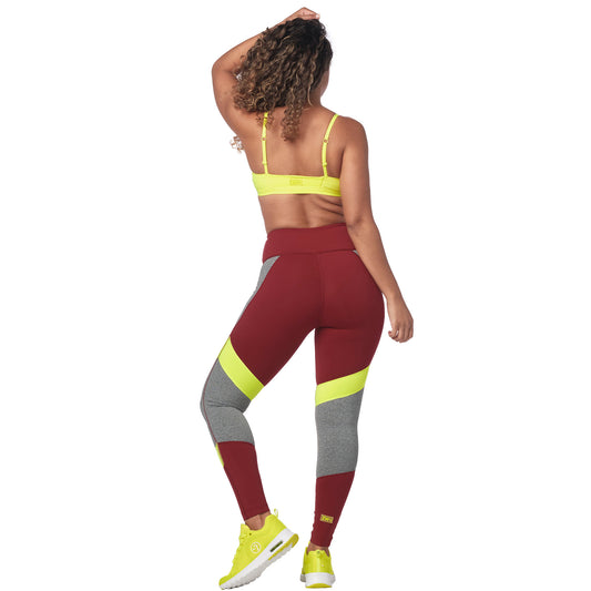 Zumba Worldwide Panel Ankle Leggings