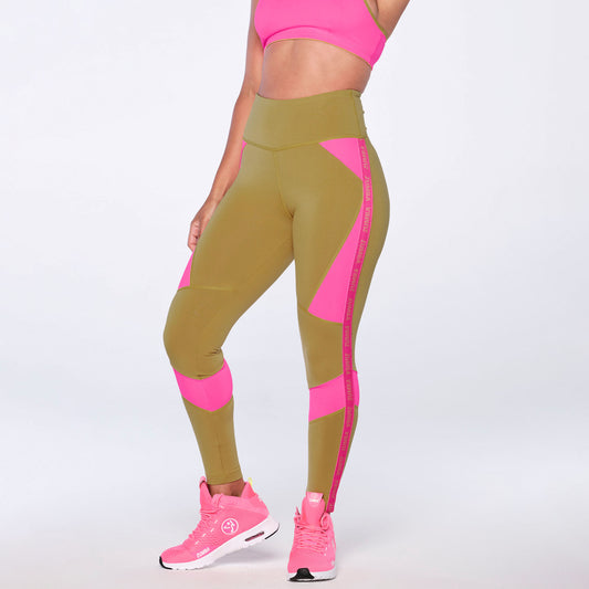 Zumba Core High Waisted Ankle Leggings