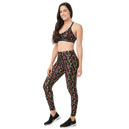 Zumba In Motion High Waisted Ankle Leggings