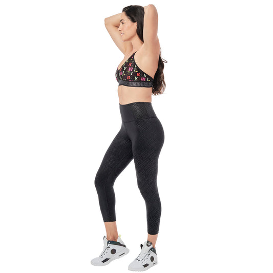 Zumba In Motion High Waisted Crop Leggings