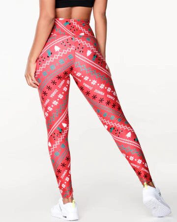 Peace Joy Zumba High Waisted Ankle Legging
