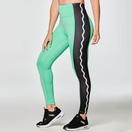 Zumba X Crayola Dance In Color High Waisted Ankle Leggings