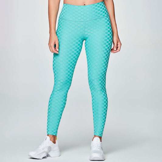 Zumba Resort High Waisted Ankle Leggings
