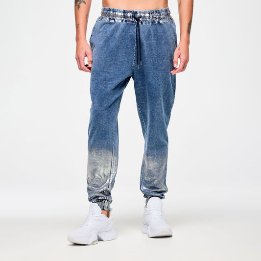 Blue Jean Knit Pants