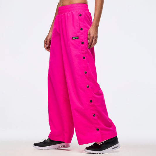 Zumba Libre Wide Leg Pants Side Snaps