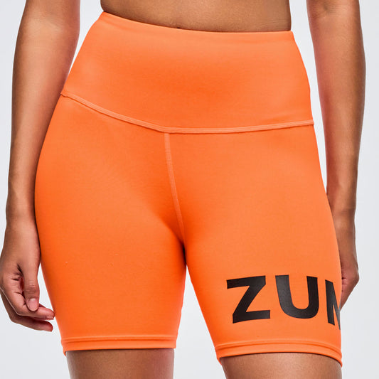 Neon High Waisted Biker Shorts