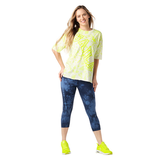 Zumba Baila Tie-Dye Top