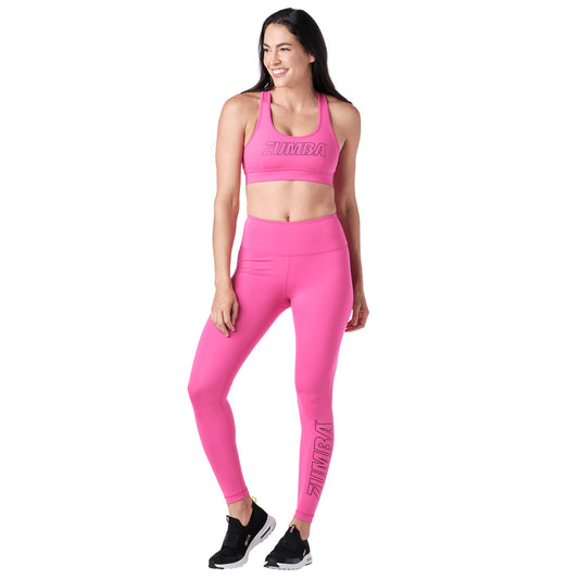 Zumba Essential High Waisted Ankle Leggings