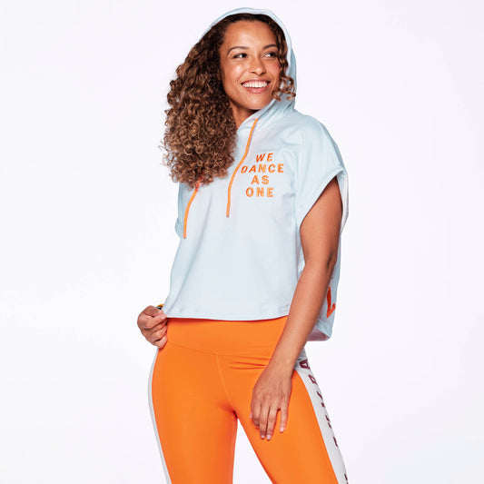 Zumbe We Dance As One Short Sleeve Hoodie