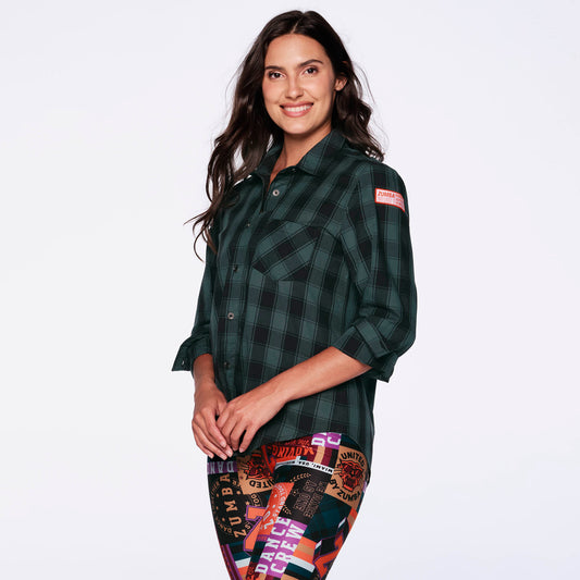 United By Zumba Button Down