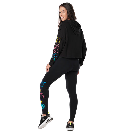 Zumba X Hello Kitty & Friends Crop Hoodie