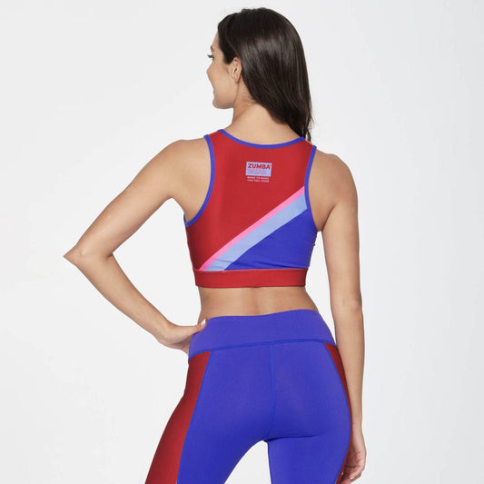 Zumba Happy High Neck Bra
