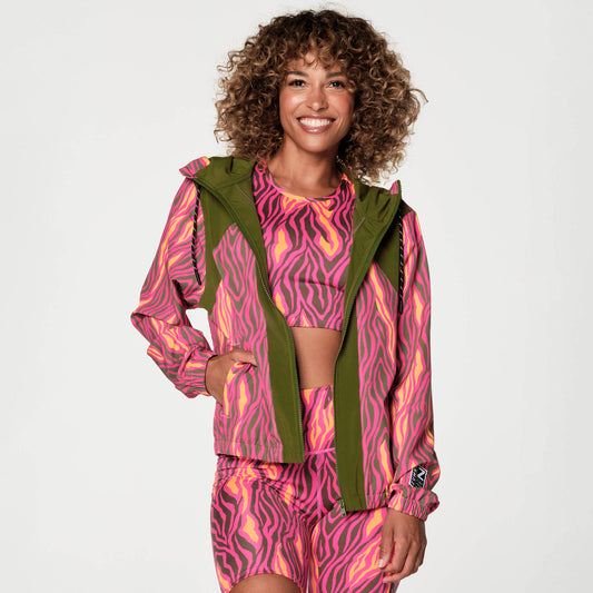 Zumba Chillin' Zip-Up Track Jacket