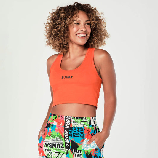 Creatives Unite Crop Racerback