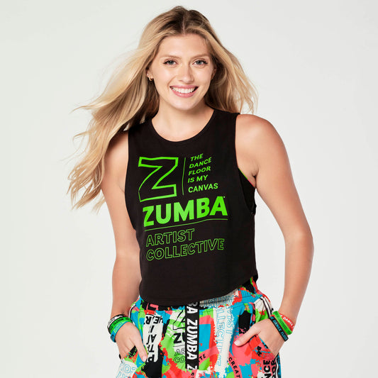 Dance Floor Is my Canvas Muscle Tank