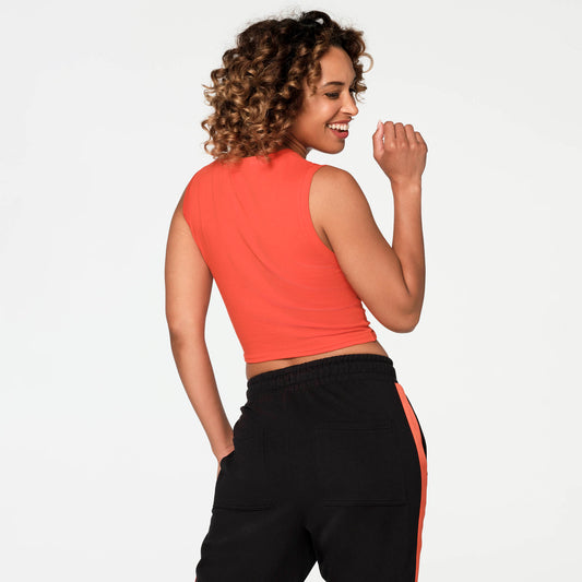 Generation Zumba Twist Front Crop Tank