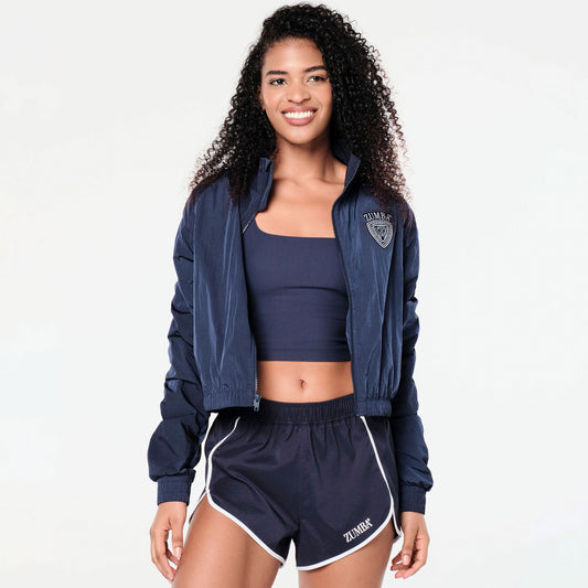 Zumba Prep Crop Woven Jacket