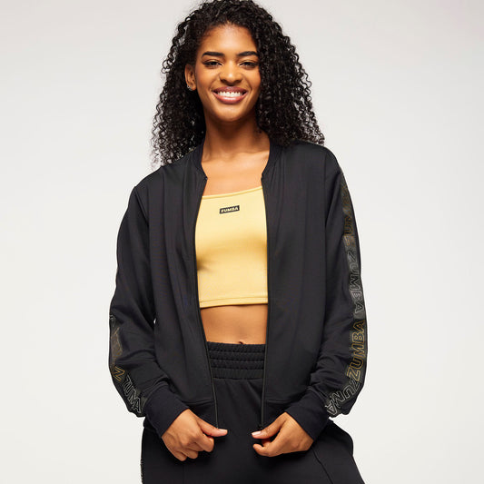 Zumba Runway Knit Track Jacket