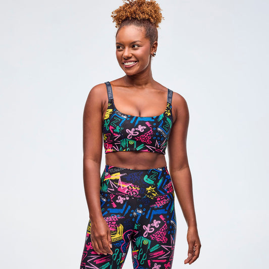 Sizzlin' Scoop Bra With Cross Back Straps