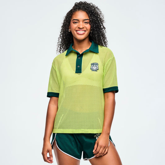 Class of 2001 Oversized Mesh Polo