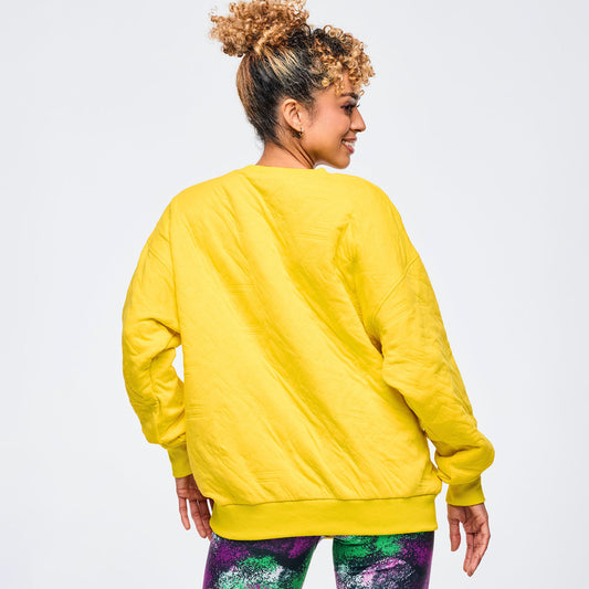 Apres Zumba Oversized Pullover Sweatshirt