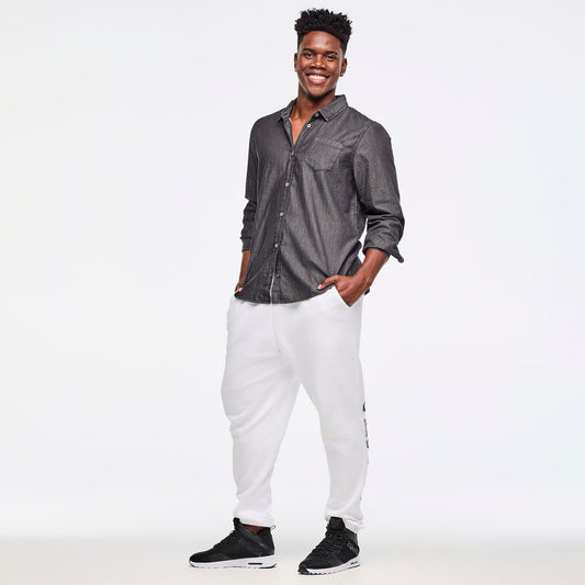 Zumba Sparkle Button Down