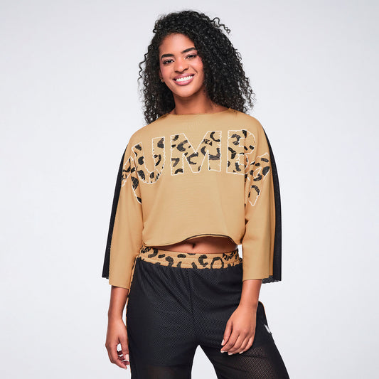 Wildbeat Mesh Dolman Top
