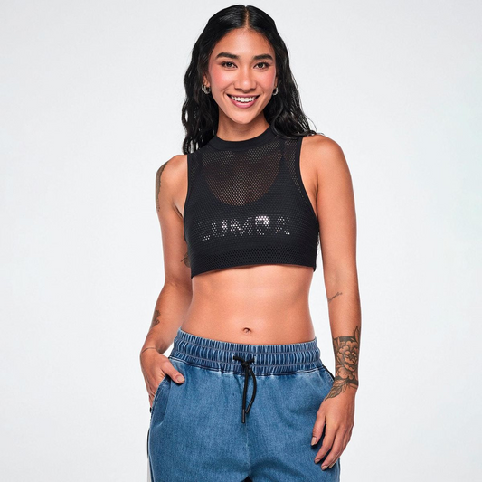 Dale-Z Mesh Double Layer Bra