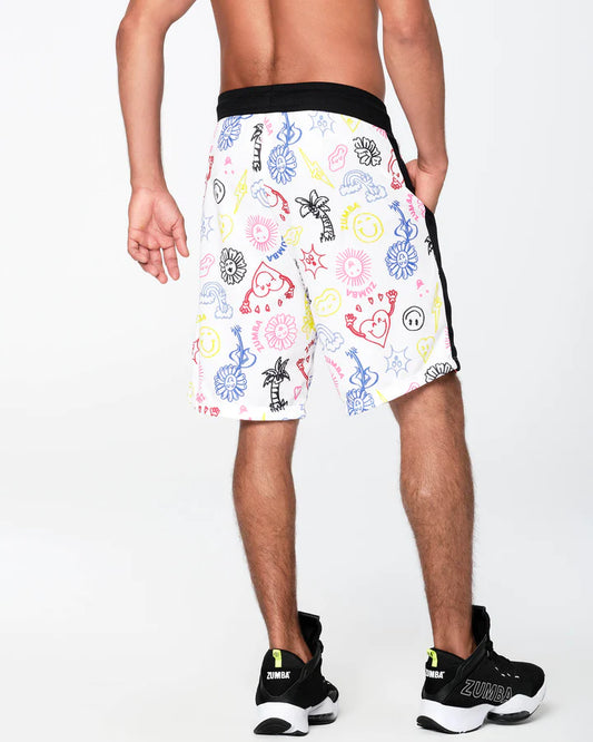 Zumba Happy Mesh Basketball Shorts