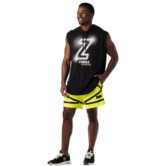 Zumba Electric Sleeveless Hooded Tee