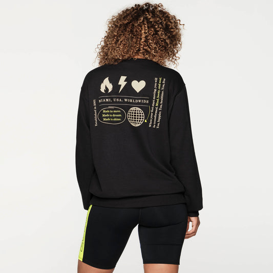 Zumba Miami Men's Pullover Sweatshirt