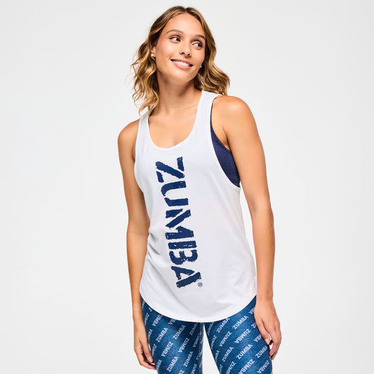 Blue Jean Men's Open Neck Tank