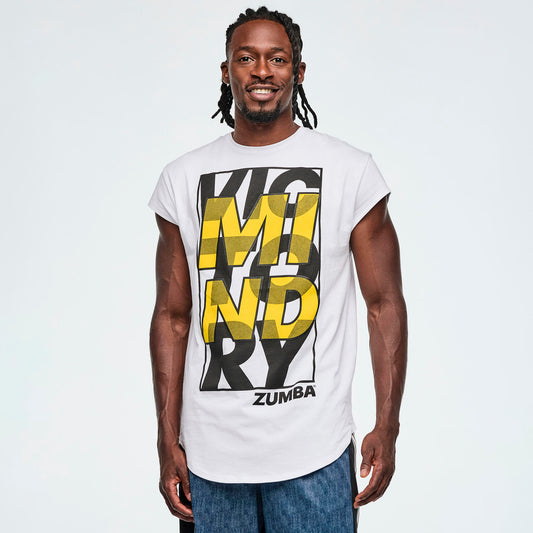 ZW Men's Crew Neck Round Hem Tee