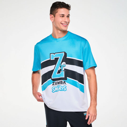 Zumba X The Smurfs Men's Mesh Top